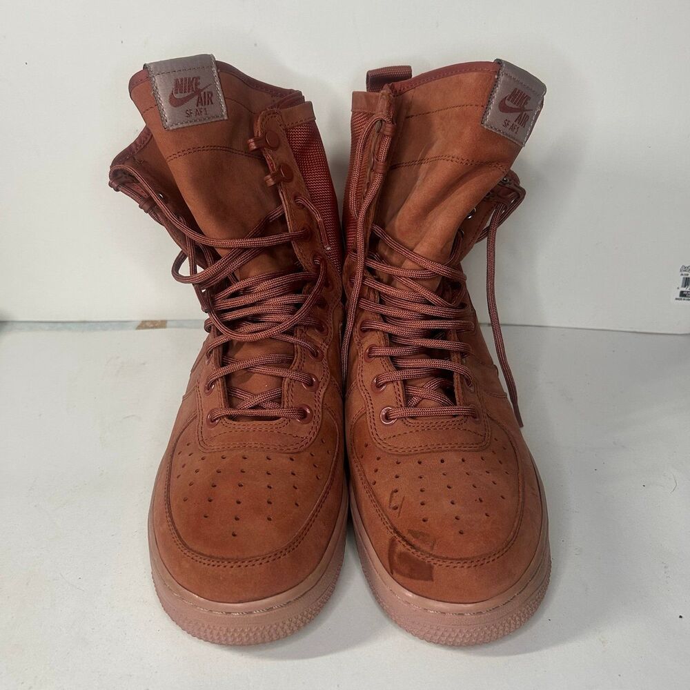 Nike Women’s SF Air Force 1 High Dusty Peach Shoes Size 9.5 857872-202